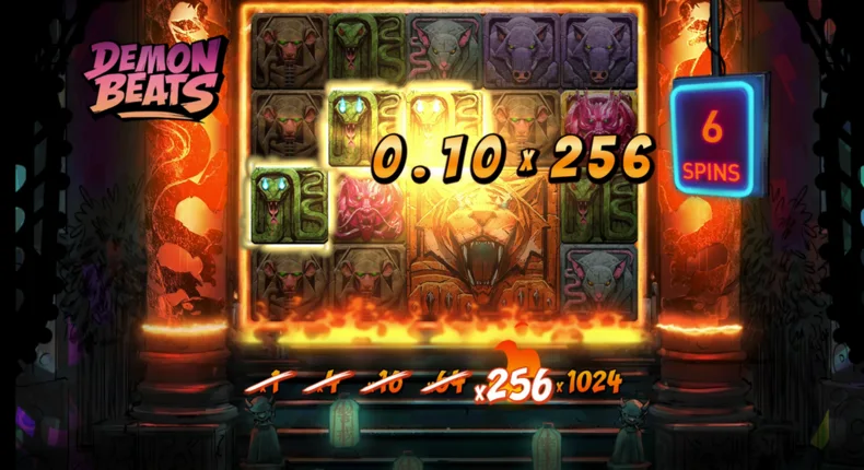 Demon Beats Super Free Spins