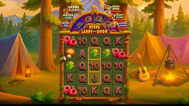 Steve, Larry And Gogo Base Gameplay