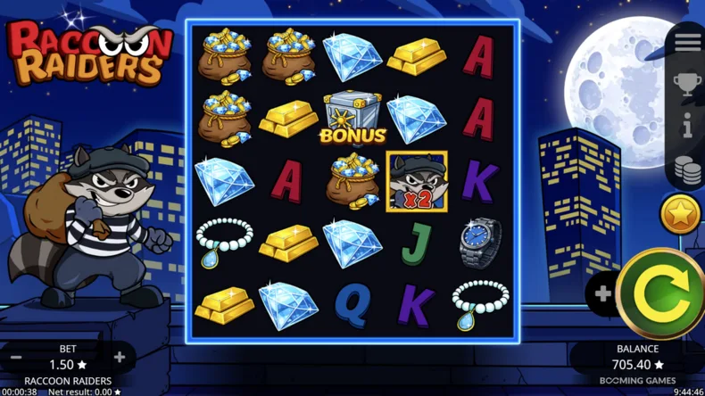 Raccoon Raiders Base Gameplay
