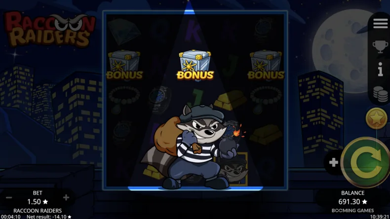 Raccoon Raiders Heist Trigger
