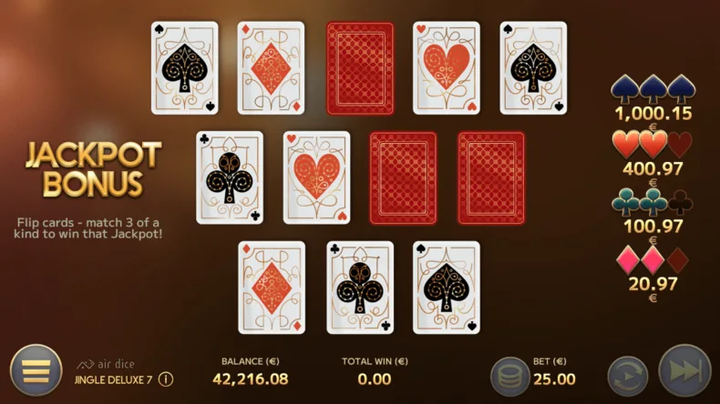 Jingle Deluxe 7 Jackpot Bonus