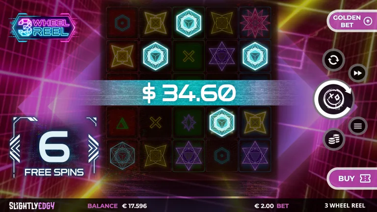 3 Wheel Reel Free Spins