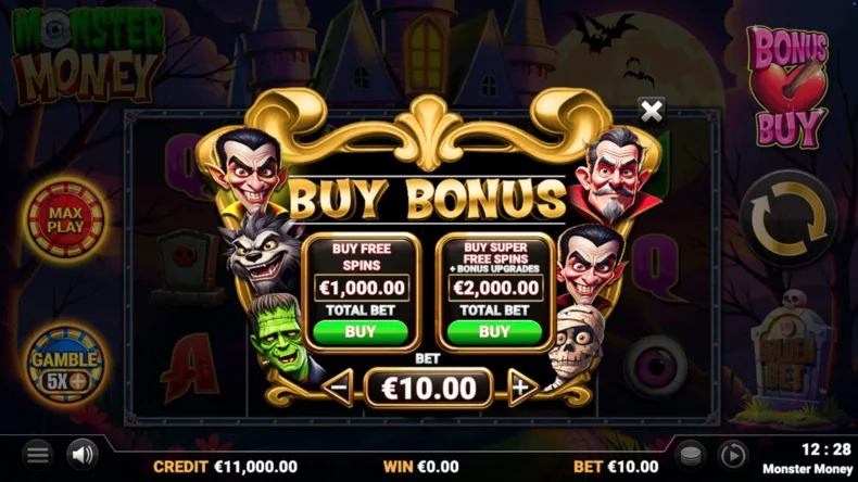 Monster Money Bonus Buy