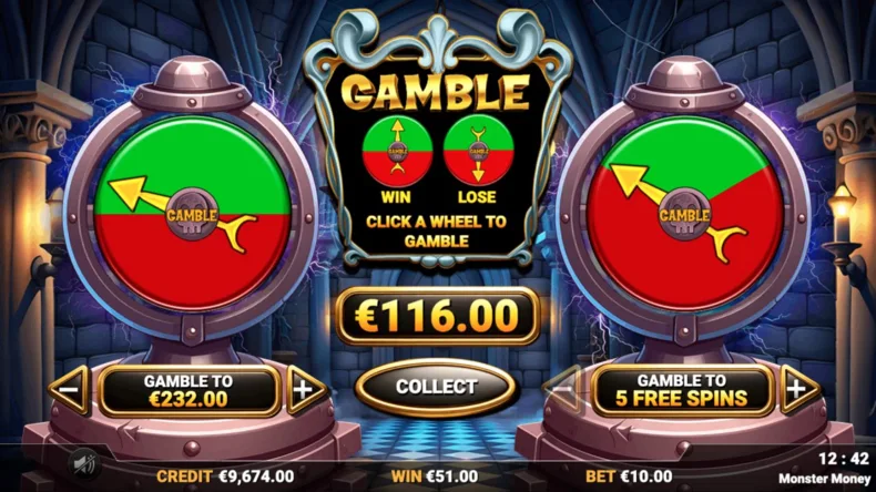 Monster Money Dual Gamble