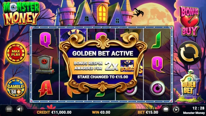 Monster Money Golden Bet
