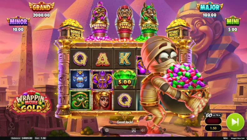 Wrappin' More Gold Mummy Collection