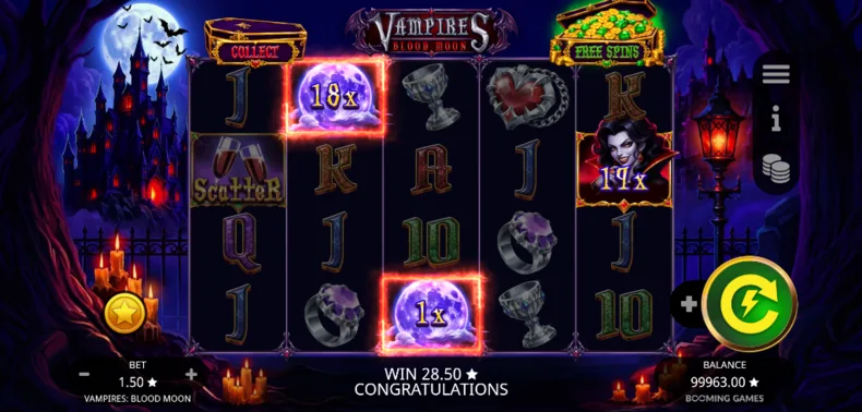 Vampires Blood Moon Moon Collection
