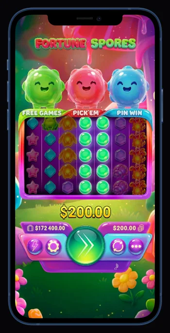 Fortune Spores Gameplay Win