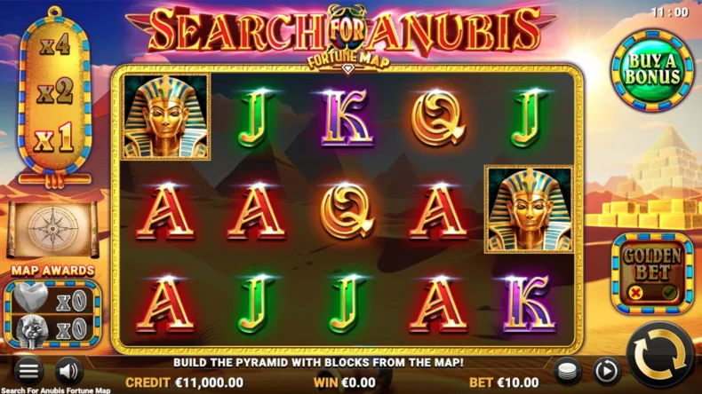 Search for Anubis Fortune Map Base Gameplay