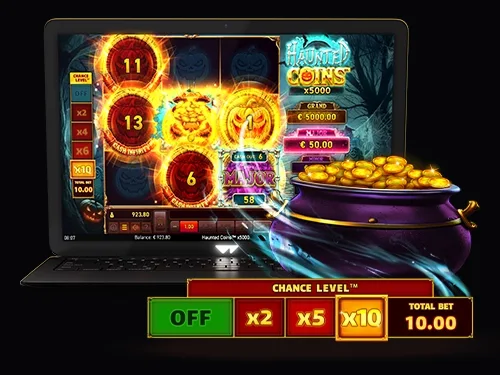 Haunted Coins x5000 Chance Level