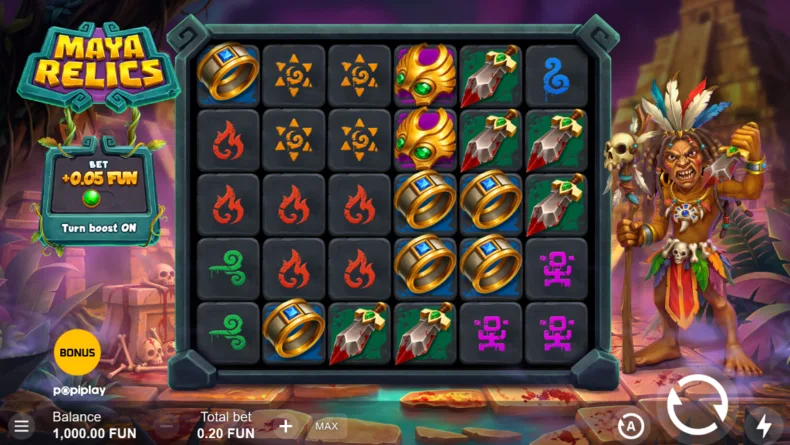Maya Relics Base Gameplay