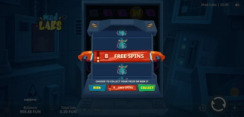 Mad Labs Gamble Feature