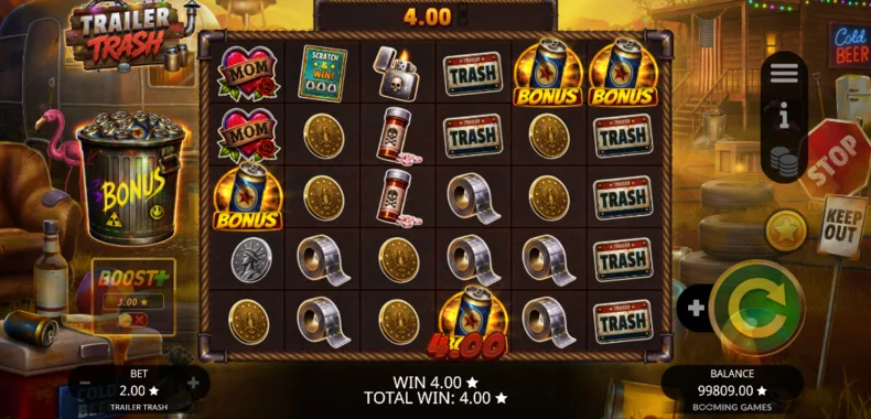 Trailer Trash Scatter Symbols