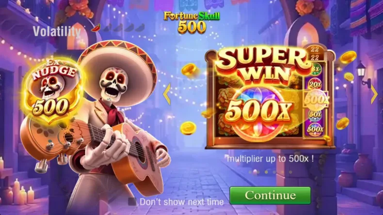 Fortune Skull 500 500x Multiplier