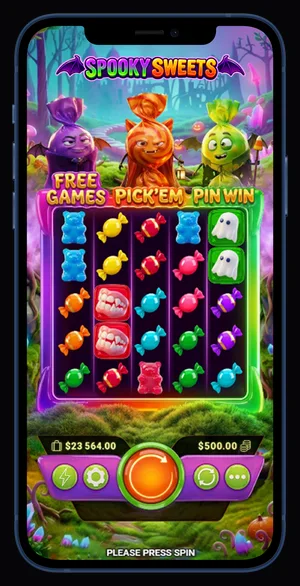 Spooky Sweets Base Gameplay