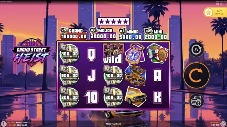 Grand Street Heist Base Gameplay