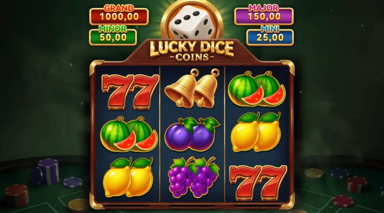 Lucky Dice Coins Base Gameplay