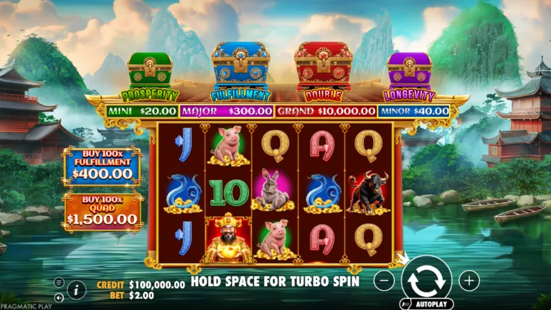Chests Of Cai Shen – Infinity Base Gameplay