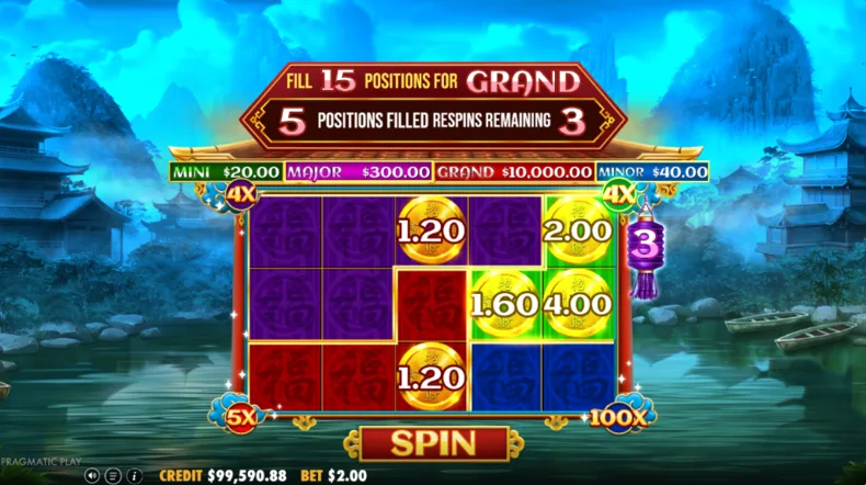 Chests Of Cai Shen – Infinity Bonus Respins