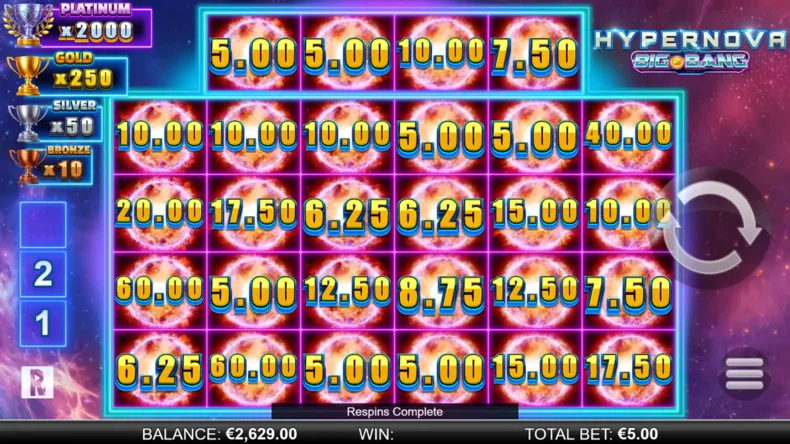 Hypernova Big Bang Completed Respins