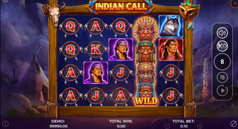 Indian Call Totem Free Spins