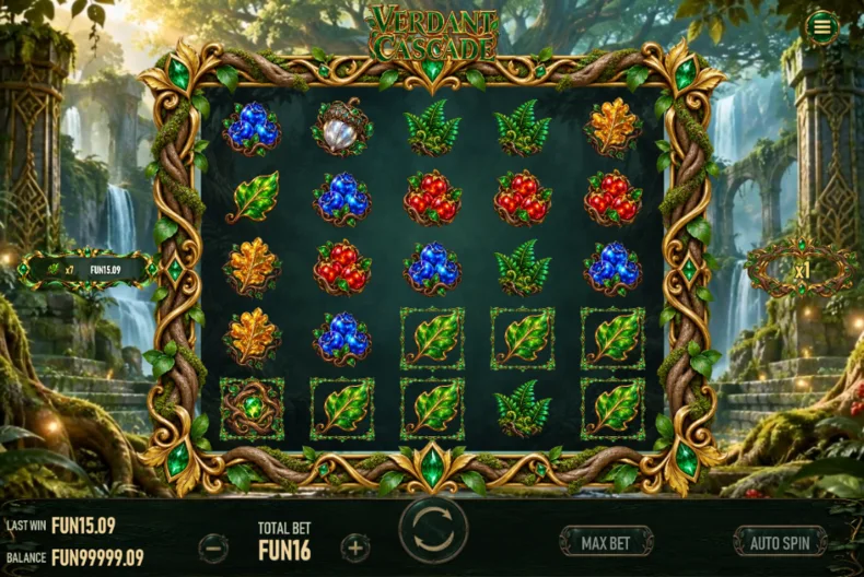 Verdant Cascade Cluster Win