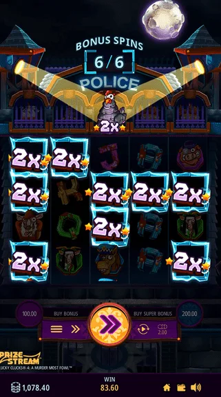 Lucky Clucks 4 Bonus Spins