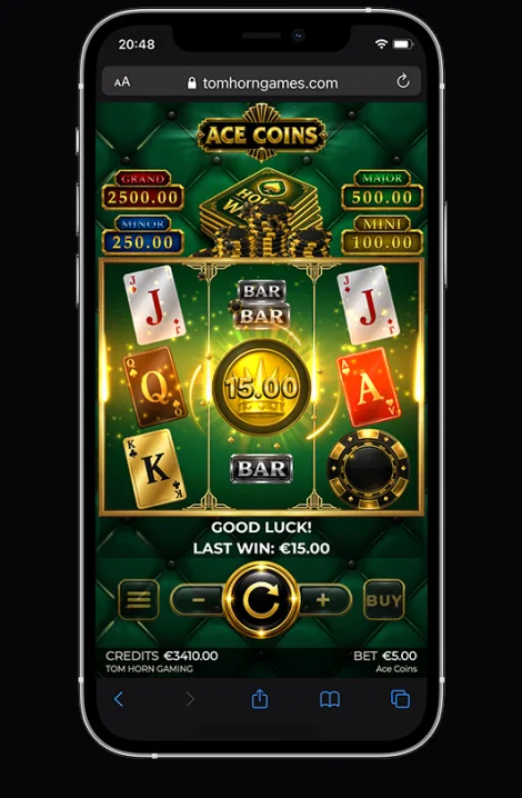 Ace Coins Coin Grab Feature