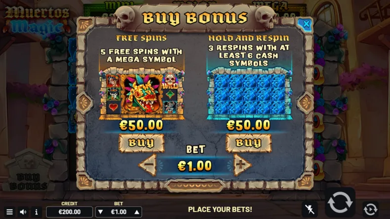 Muertos Magic Buy Bonus
