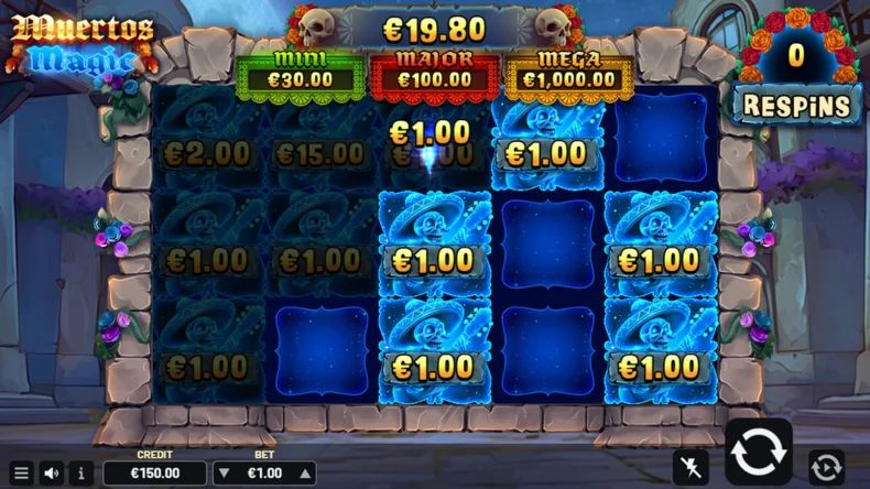 Muertos Magic Hold and Respin