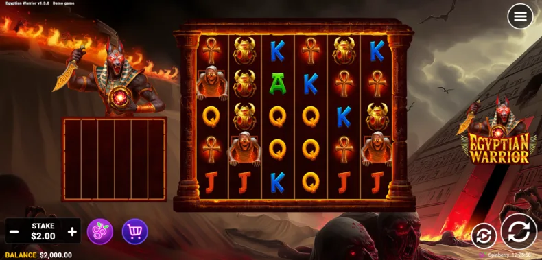 Egyptian Warrior Base Gameplay