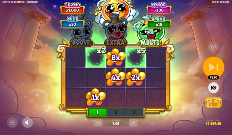 4 Pots of Olympus Multiplier Frames