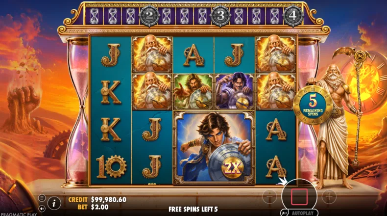 Chronos - Sands of Eternity Free Spins
