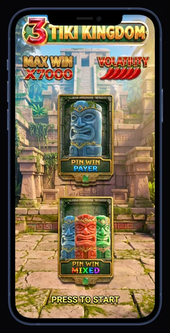 3 Tiki Kingdom Pin Win Features